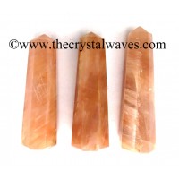 Peach Moonstone 3"+ Pencil 6 to 8 Facets